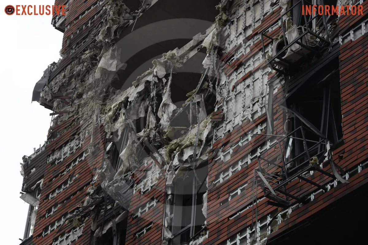 Как Днепр приходит в себя после пережитой атаки дронами 31