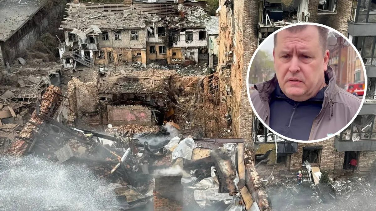 "Десь за тиждень повністю наведемо лад": Філатов розповів про наслідки ворожої атаки на Дніпро