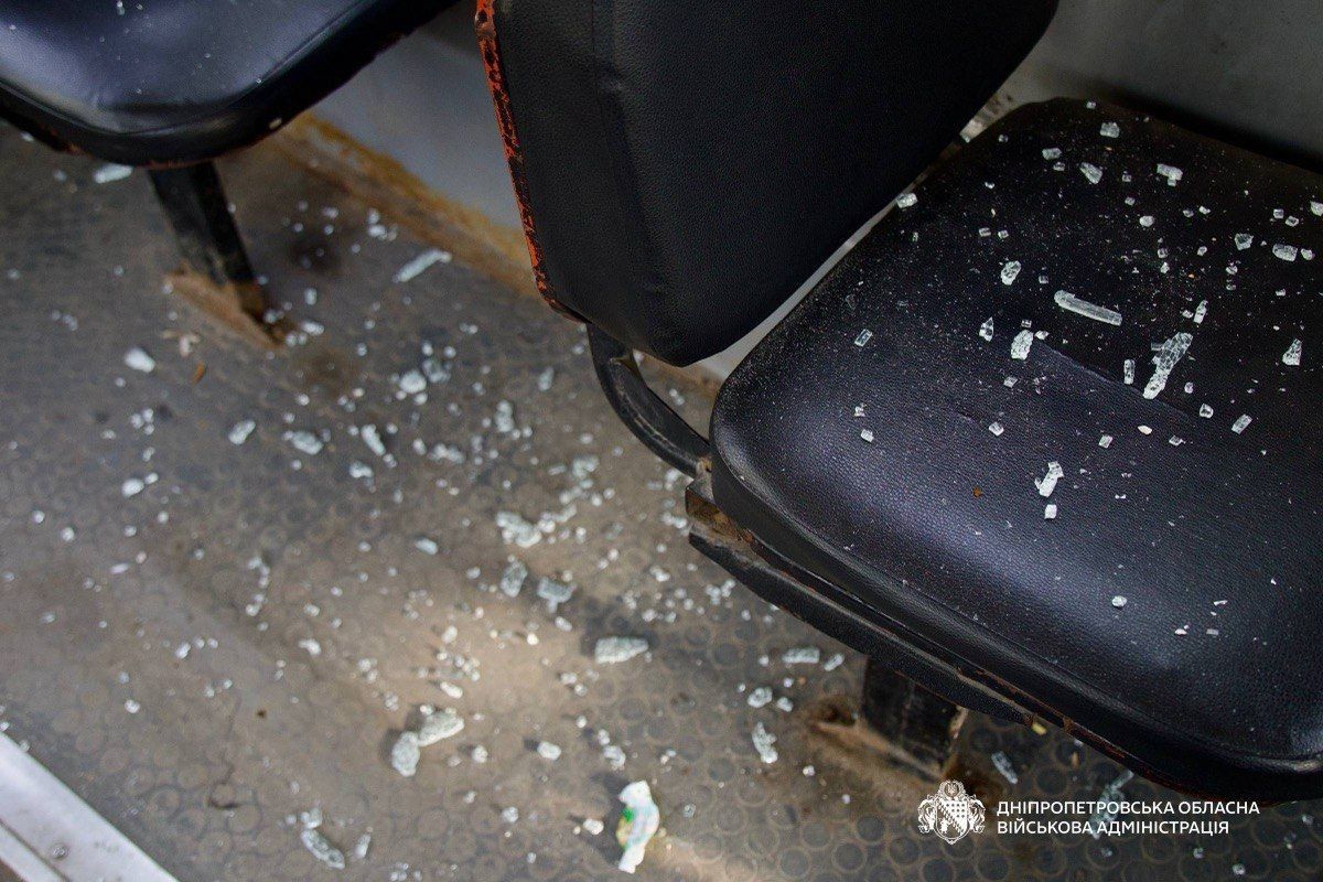 Був понівечений тролейбус