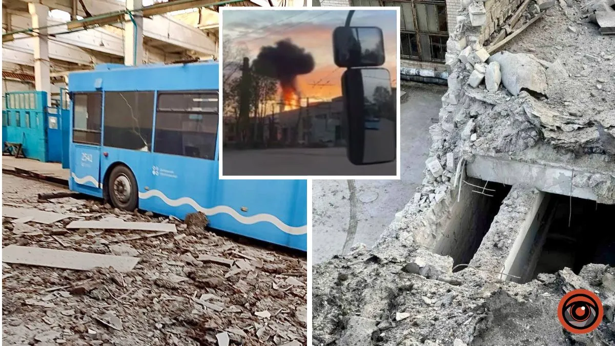 "Із самого ранку росіяни побили у Дніпрі пʼять тролейбусів", – Борис Філатов