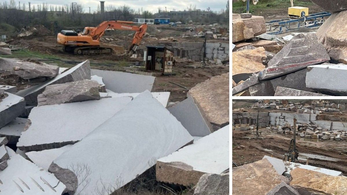 Державі повернули родовище з великими запасами граніту у Дніпропетровській області