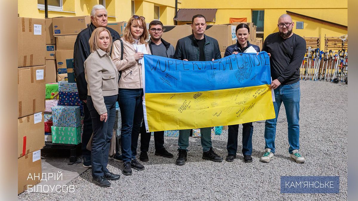 У Кам’янське прибуло 10 тонн гуманітарної допомоги з Німеччини