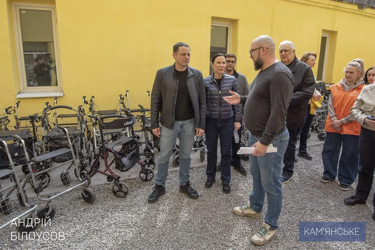 В Каменское прибыло 10 тонн гуманитарной помощи из Германии.