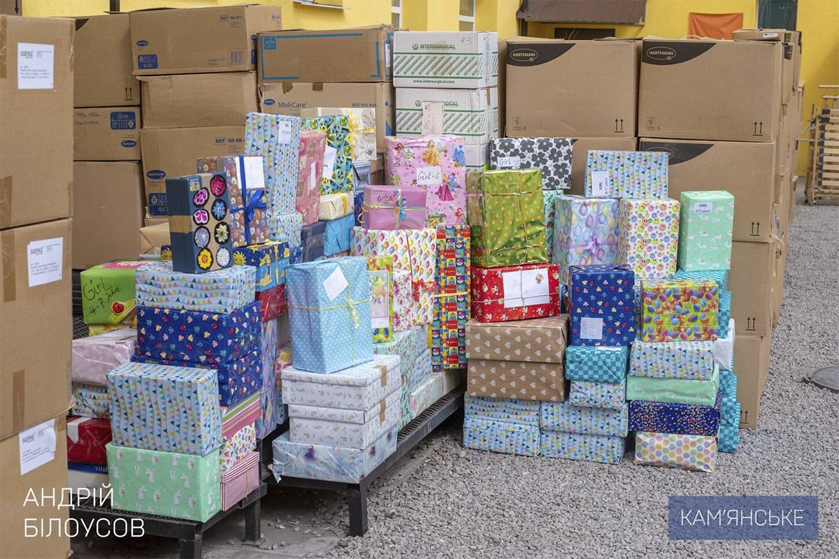 В Каменское прибыло 10 тонн гуманитарной помощи из Германии