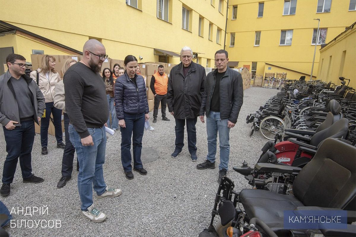 В Каменское прибыло 10 тонн гуманитарной помощи из Германии 5