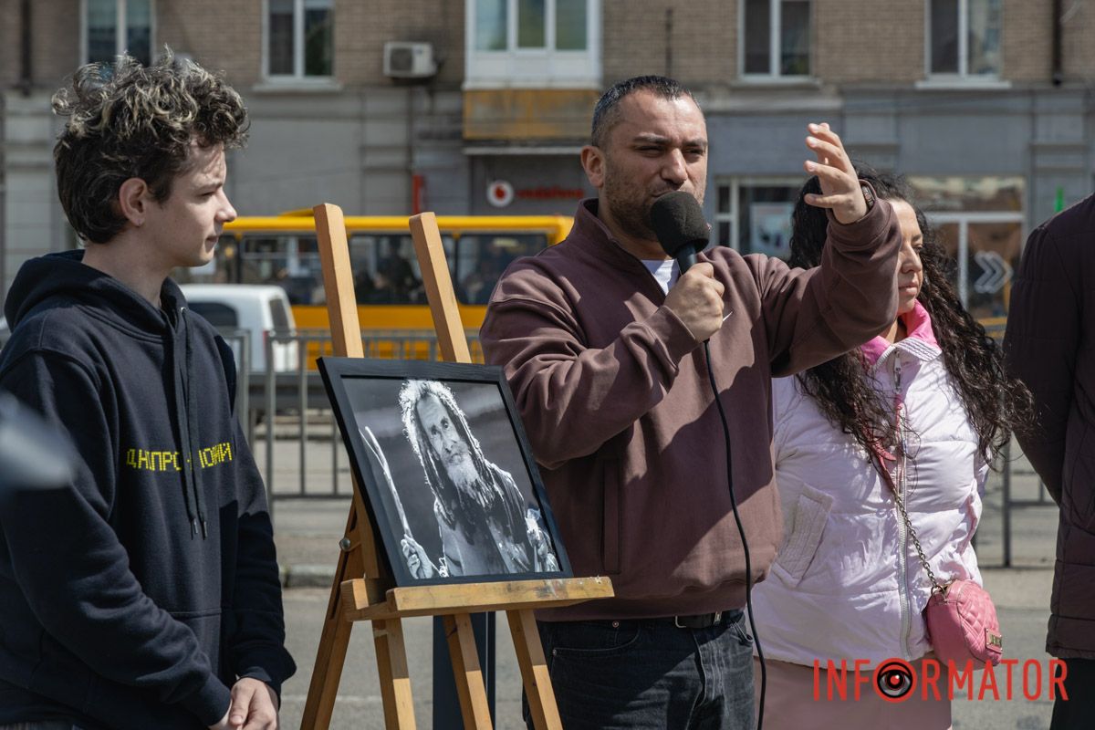 Автор проєкту "Відчуй Дніпро" Карен Агаджанян