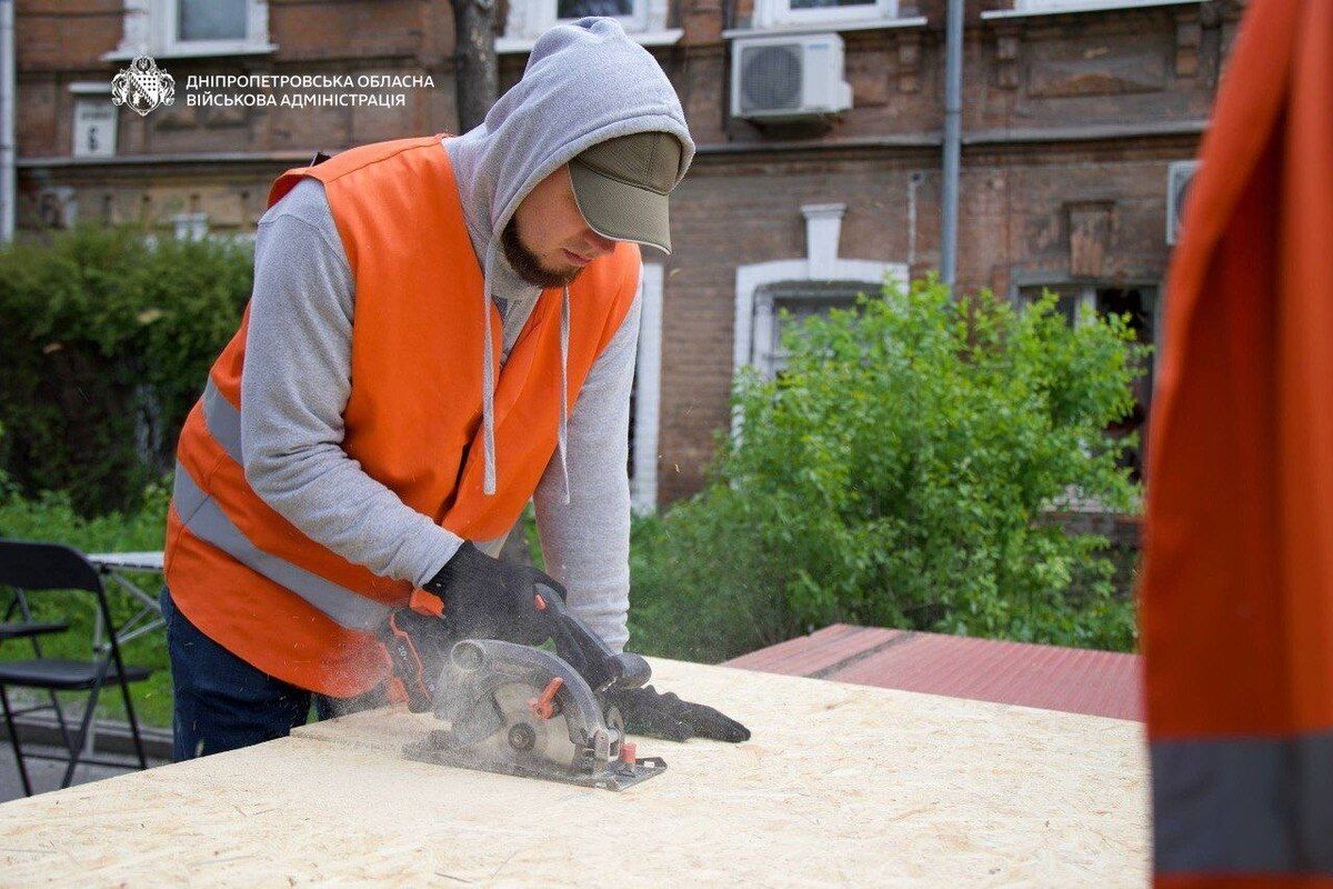 Ранковий ворожий удар по Дніпру: фото наслідків 1