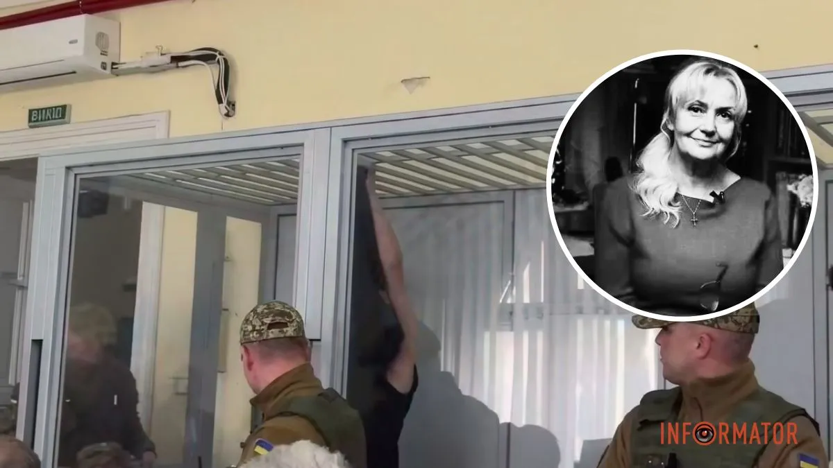 Підозрюваний дніпрянин у вбивстві Ірини Фаріон В’ячеслав Зінченко у залі суду намагався вкоротити віку футболкою