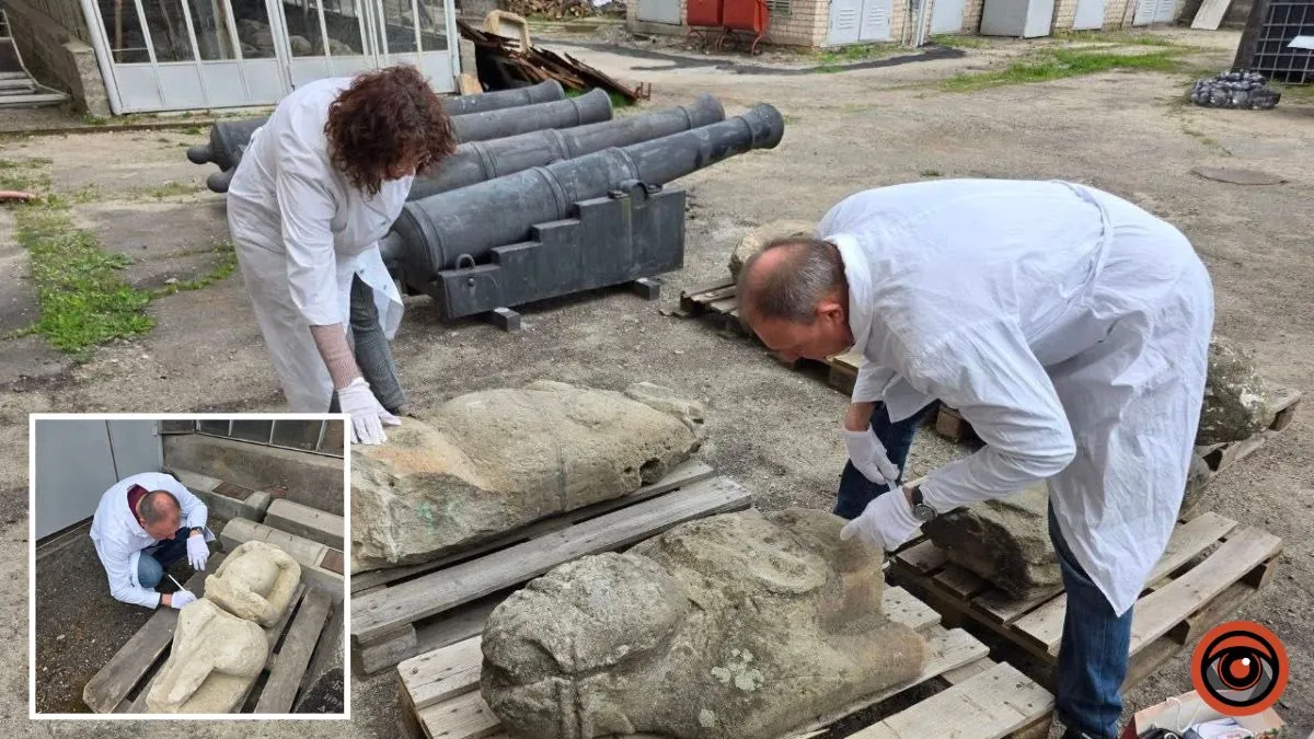 “Вимагають негайної консервації”: в історичному музеї у Дніпрі намагаються зберегти врятовані половецькі скульптури