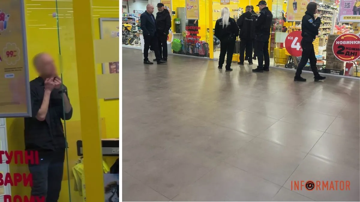 У Дніпрі чоловік у магазині намагався лезом вкоротити віку: що кажуть в поліції