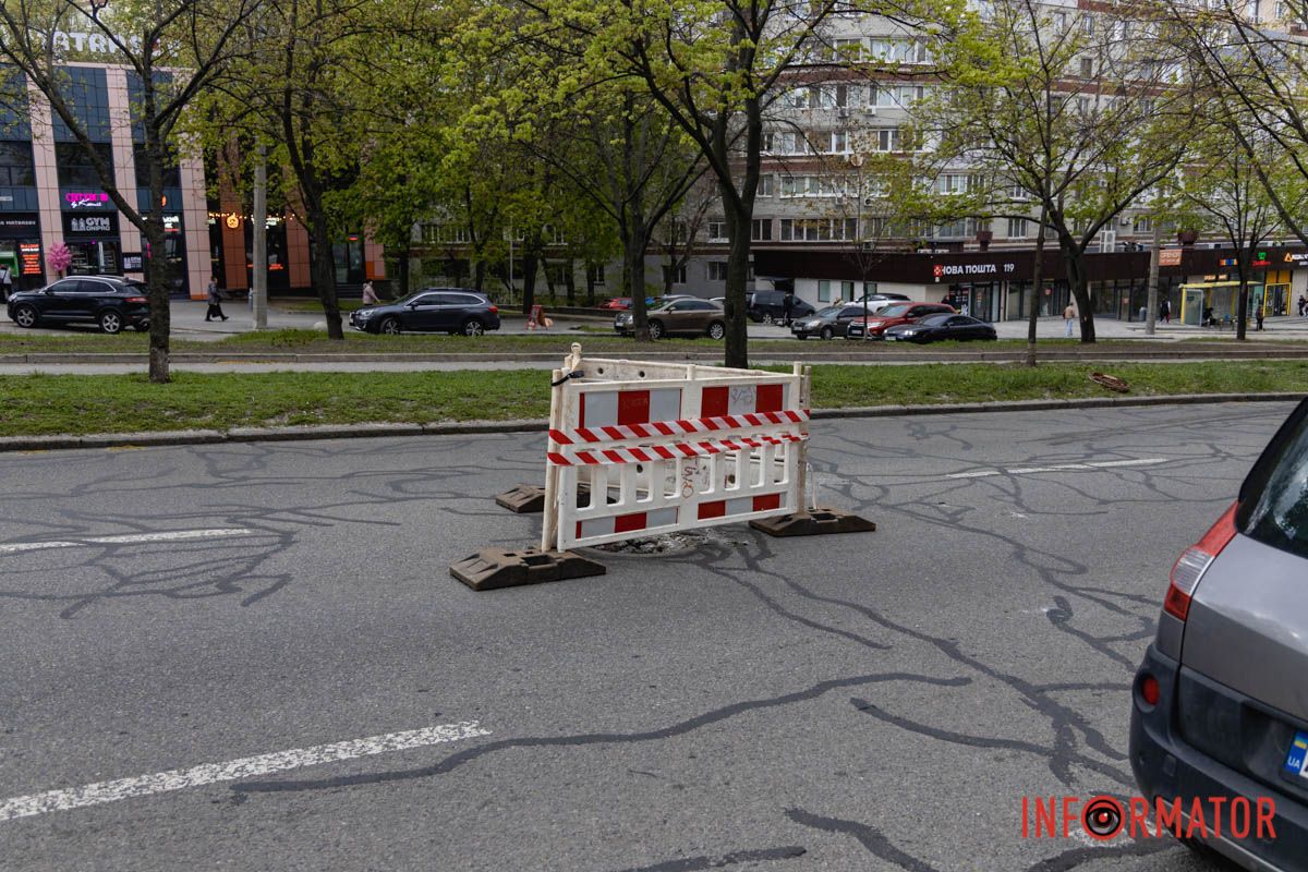 Зайнята смуга в бік проспекту Лесі Українки