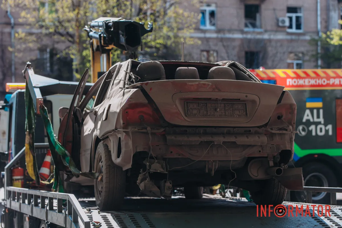 Комбінована атака на Дніпро 25 квітня: фото з місць атак 117