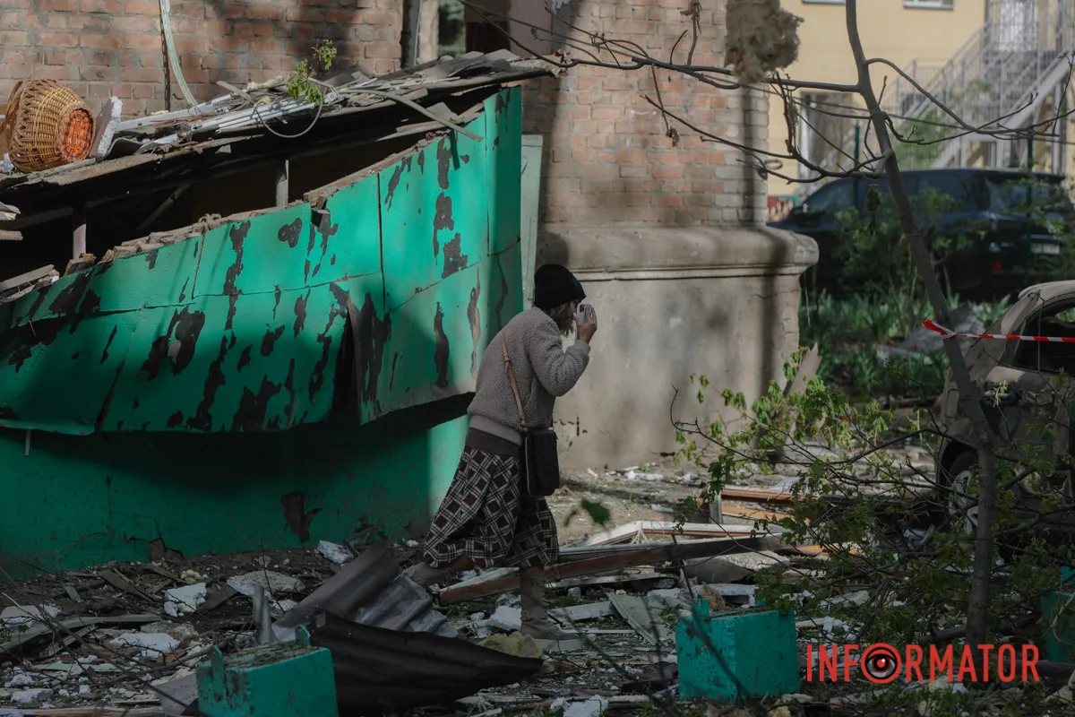 Комбінована атака на Дніпро 25 квітня: фото з місць атак 100