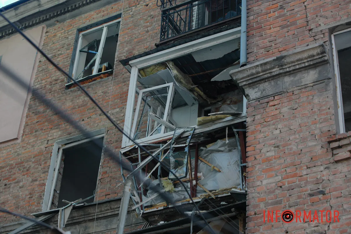 Комбінована атака на Дніпро 25 квітня: фото з місць атак 74