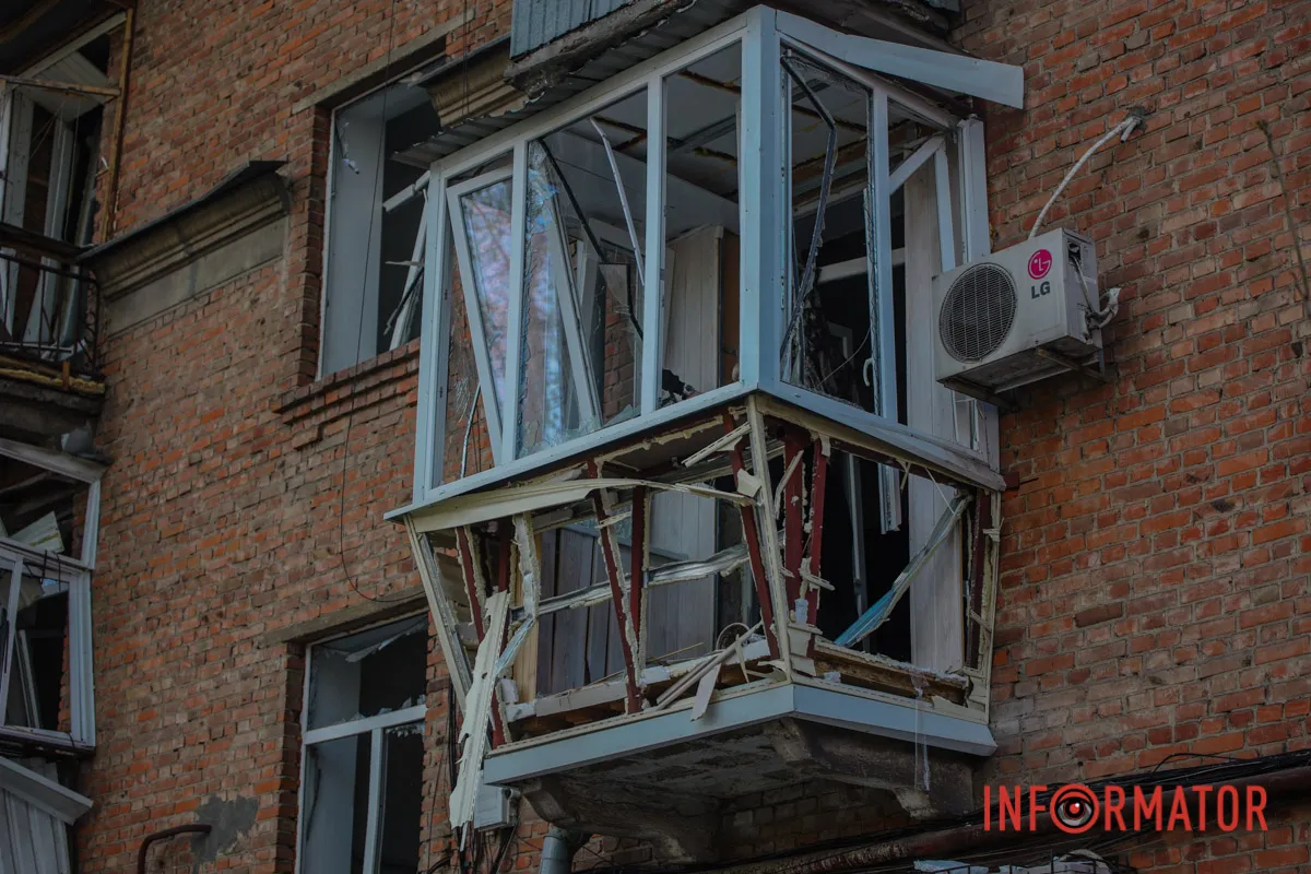Комбінована атака на Дніпро 25 квітня: фото з місць атак 51