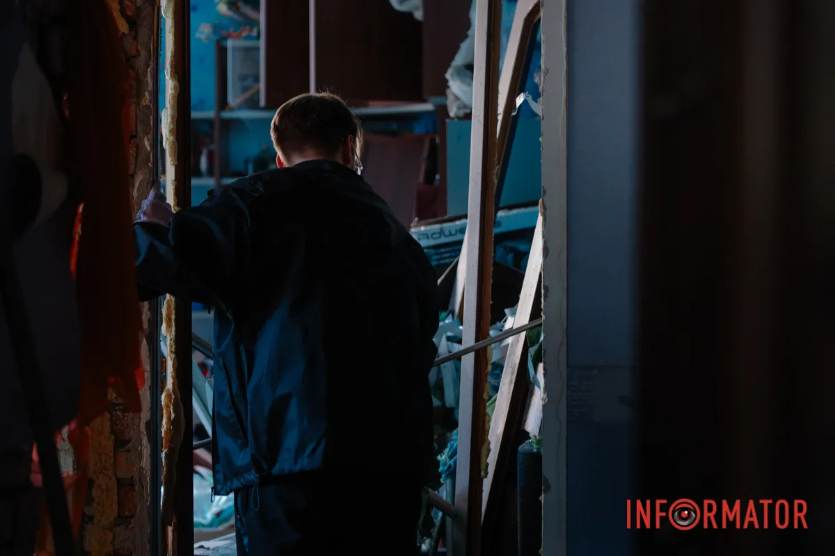 Комбінована атака на Дніпро 25 квітня: фото з місць атак 18