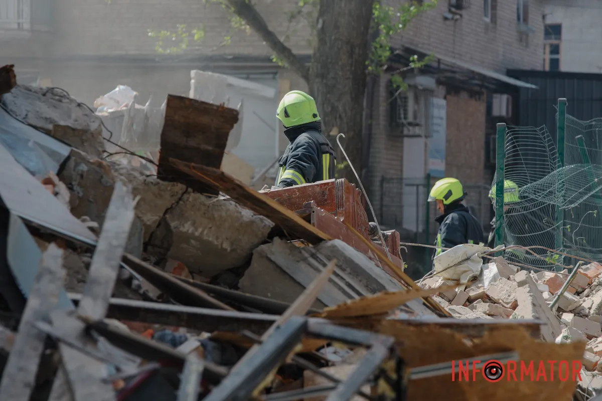 Комбінована атака на Дніпро 25 квітня: фото з місць атак 2