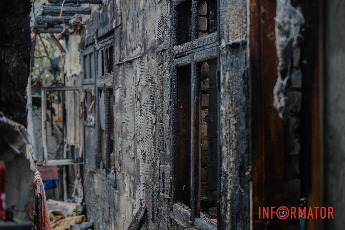 Пожежа після влучання