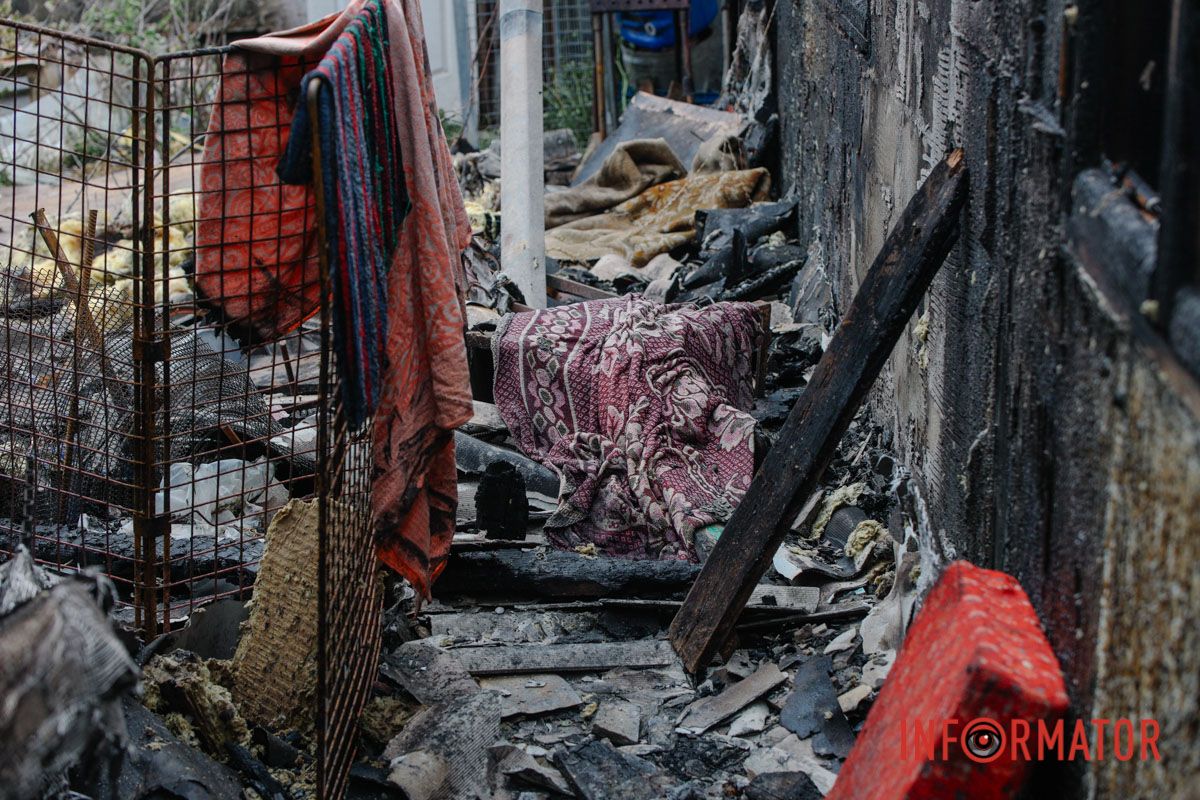 Будинок після пожежі