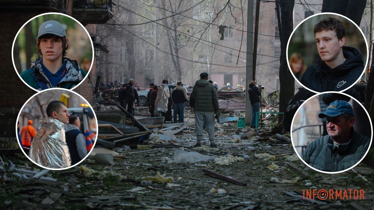 «Почали збиратися у підвал, але не встигли»: що пережили мешканці Дніпра під час комбінованої атаки 25 квітня