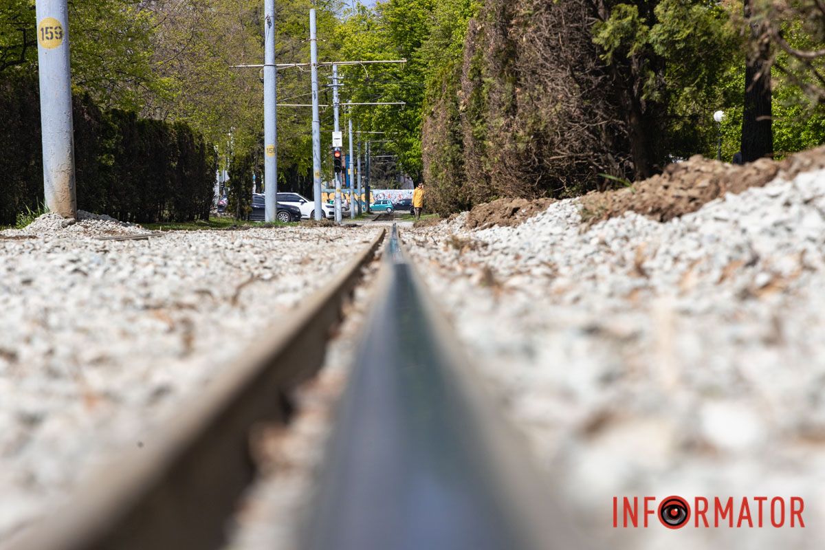 У Дніпрі проводять оновлення трамвайної колії для трамваїв за 430 мільйонів гривень 9