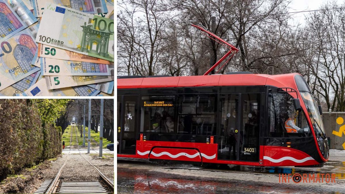 У Дніпрі проводять оновлення трамвайної колії для трамваїв за 430 мільйонів гривень