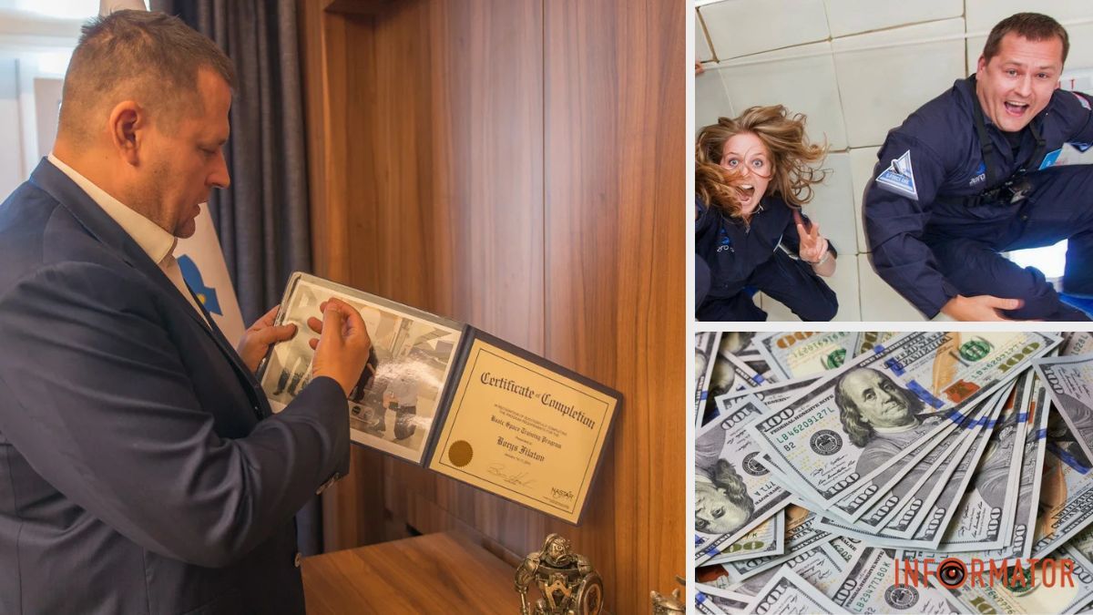 Більше не космонавт: мер Дніпра Філатов повернув свій квиток на політ в космос та отримав 170 тисяч доларів