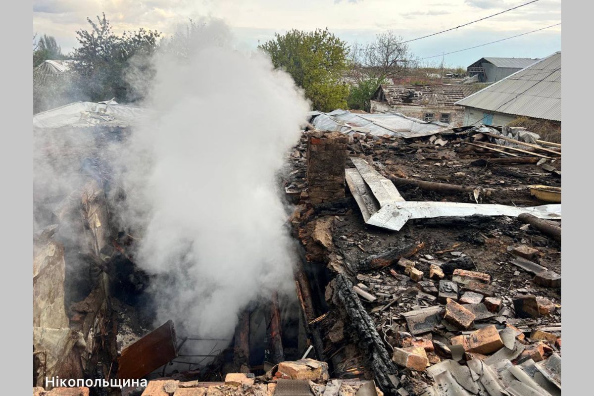 Ворог цілив по Нікополю, Марганецькій та Червоноградській громаді