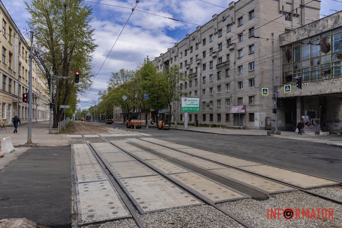 з 22 квітня роботи розпочались на проспекті Науки