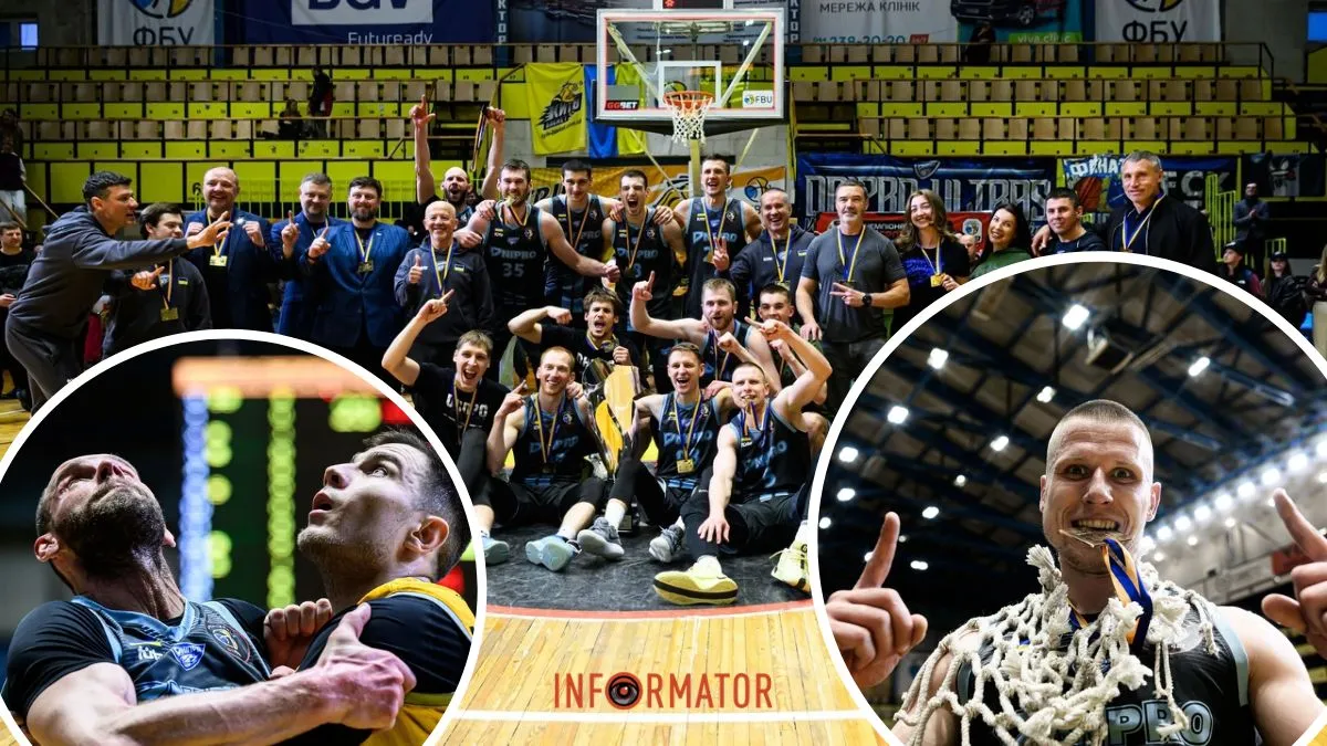 Втретє поспіль: БК «Дніпро» – чемпіон «Суперліги»