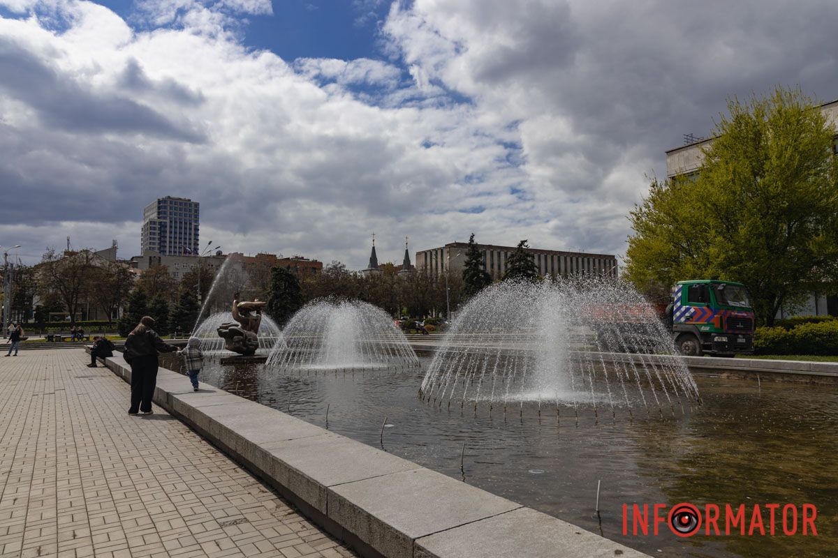 Фонтаны в Днепре уже работают, но есть нюанс: список локаций 42
