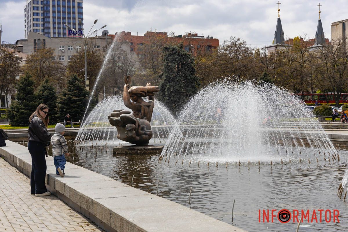 Фонтаны в Днепре уже работают, но есть нюанс: список локаций 43