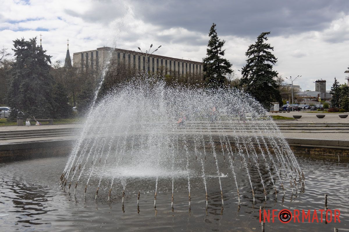 Фонтаны в Днепре уже работают, но есть нюанс: список локаций 51
