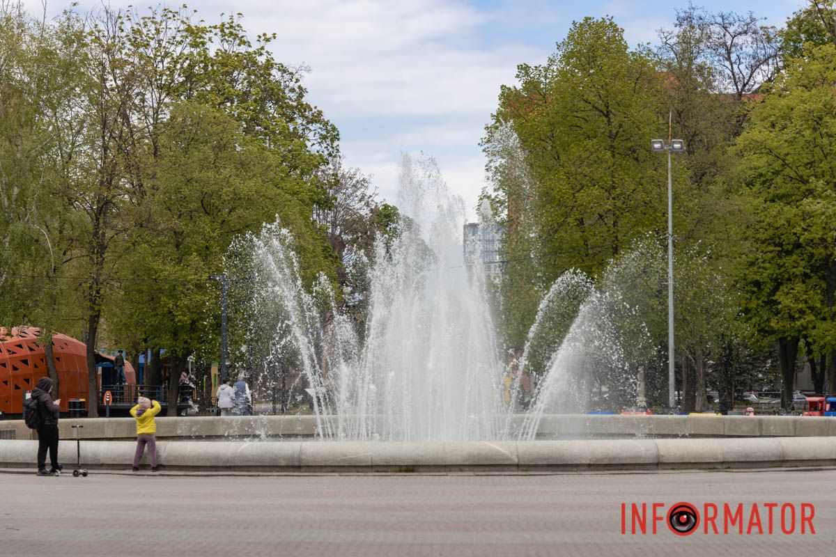 Фонтаны в Днепре уже работают, но есть нюанс: список локаций 63
