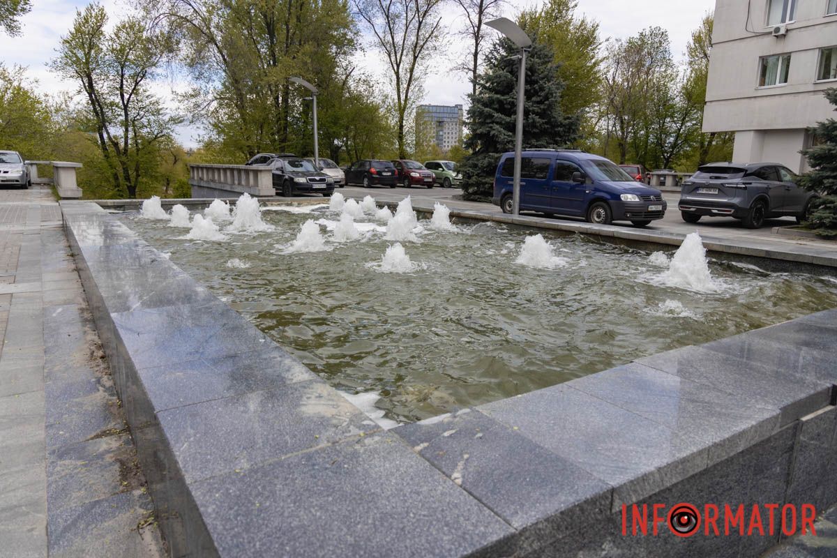 Фонтаны в Днепре уже работают, но есть нюанс: список локаций 72
