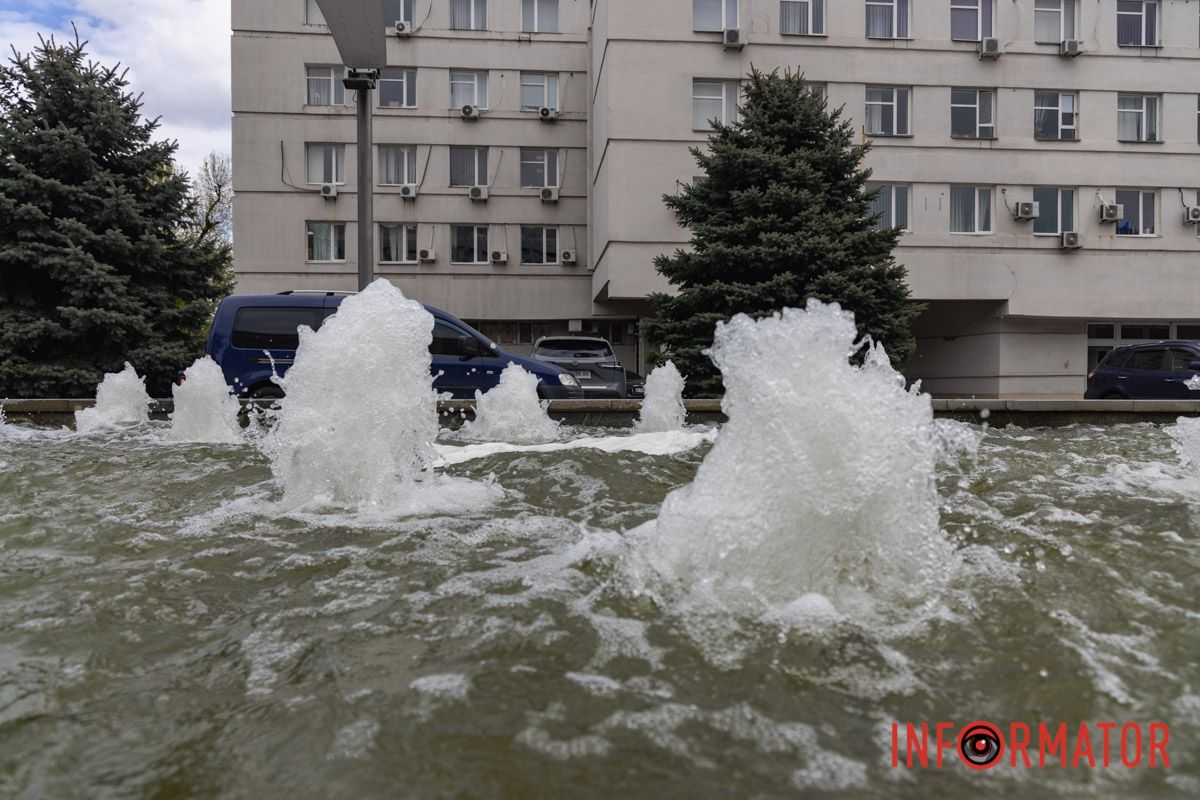 Фонтаны в Днепре уже работают, но есть нюанс: список локаций 74