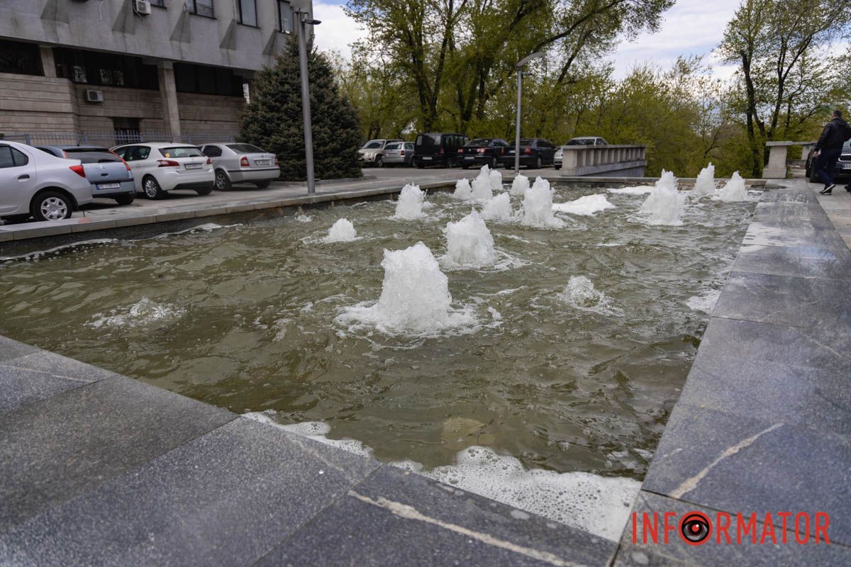 Фонтаны в Днепре уже работают, но есть нюанс: список локаций 81