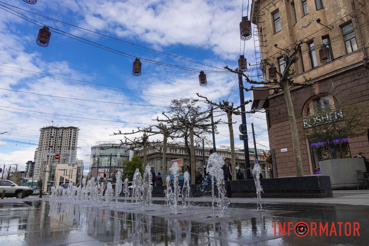 Фонтаны в Днепре уже работают, но есть нюанс: список локаций 89