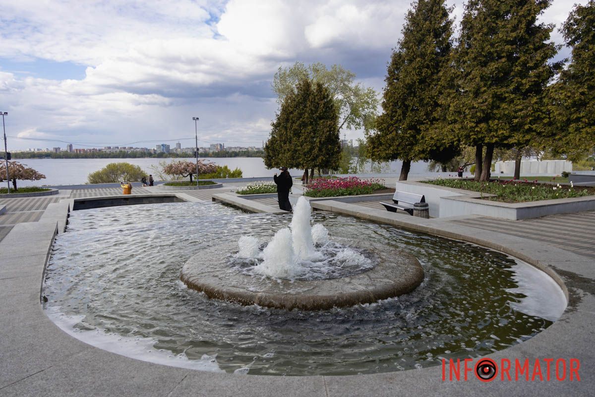 Фонтаны в Днепре уже работают, но есть нюанс: список локаций 114