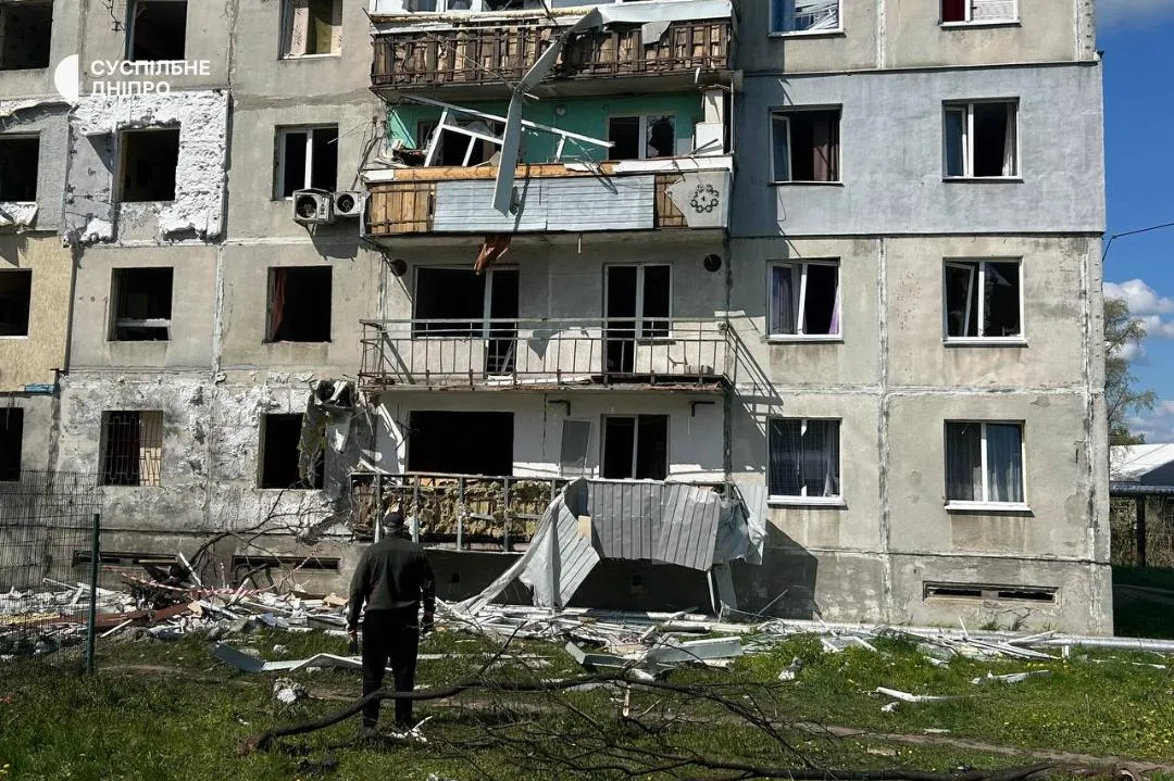 У ніч проти 2 травня війська рф атакували Павлоград безпілотниками
