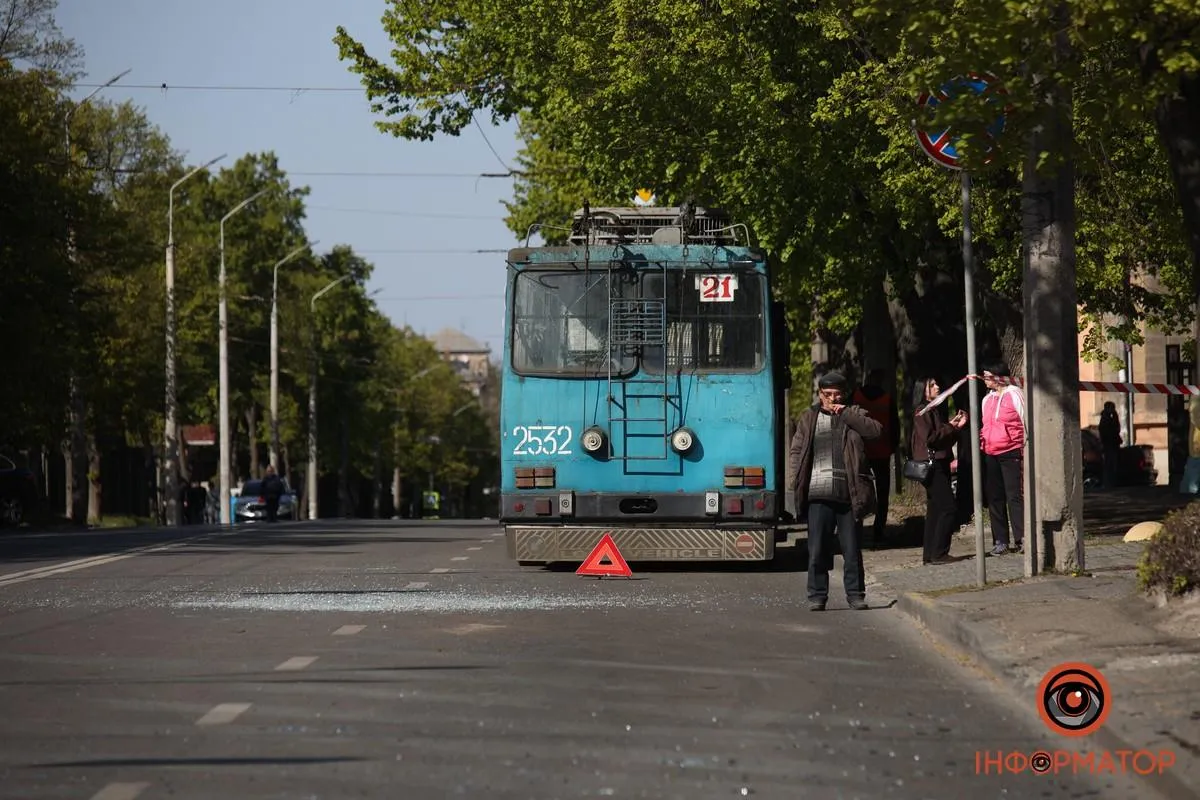 Понівечена зупинка