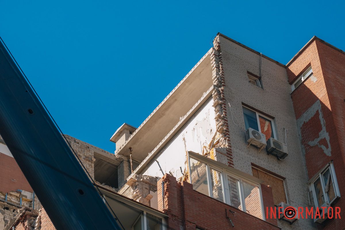 У Дніпрі через 2 роки після ракетної атаки на Виконкомівській почнуть відновлювати будинок 11
