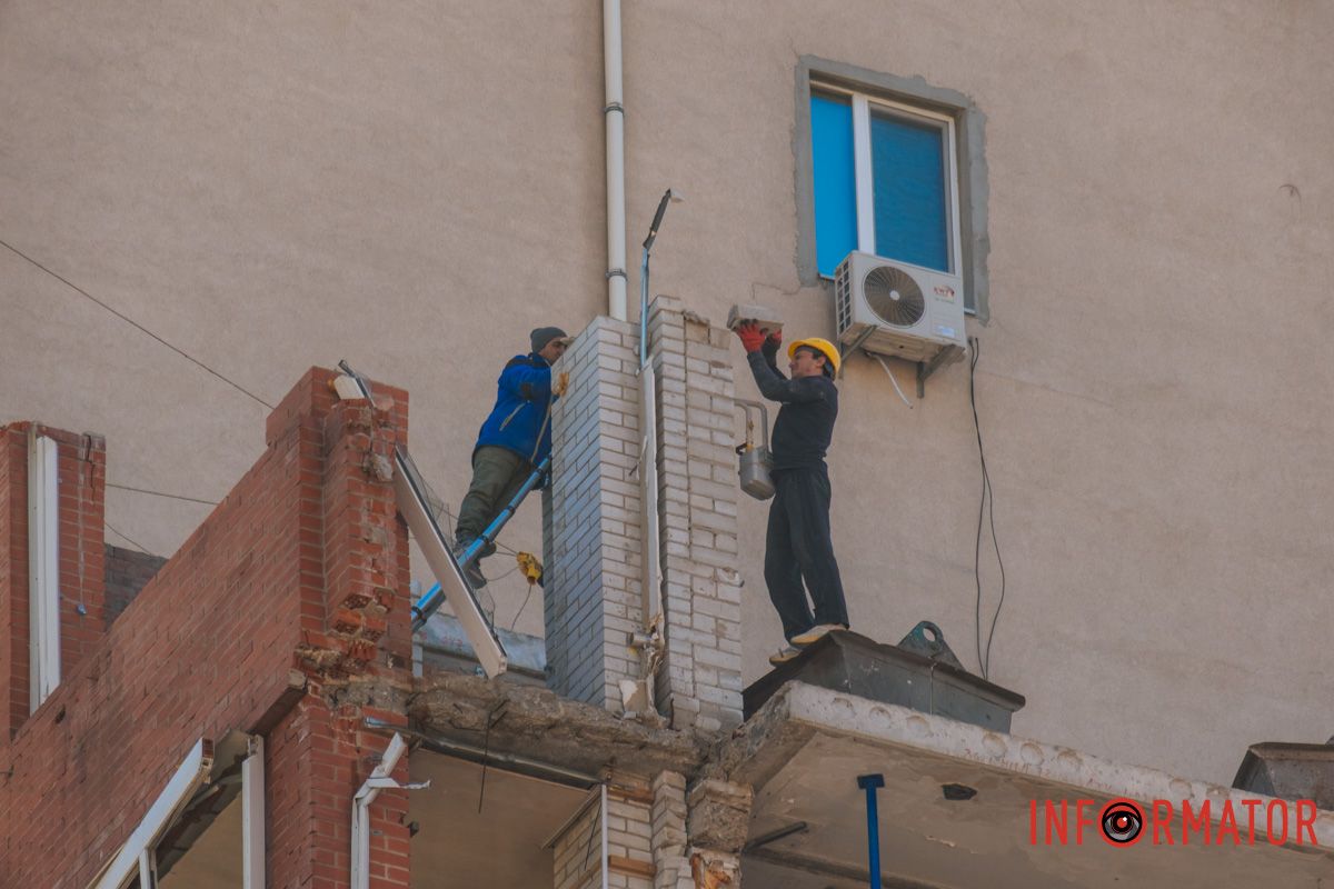 У Дніпрі через 2 роки після ракетної атаки на Виконкомівській почнуть відновлювати будинок 15