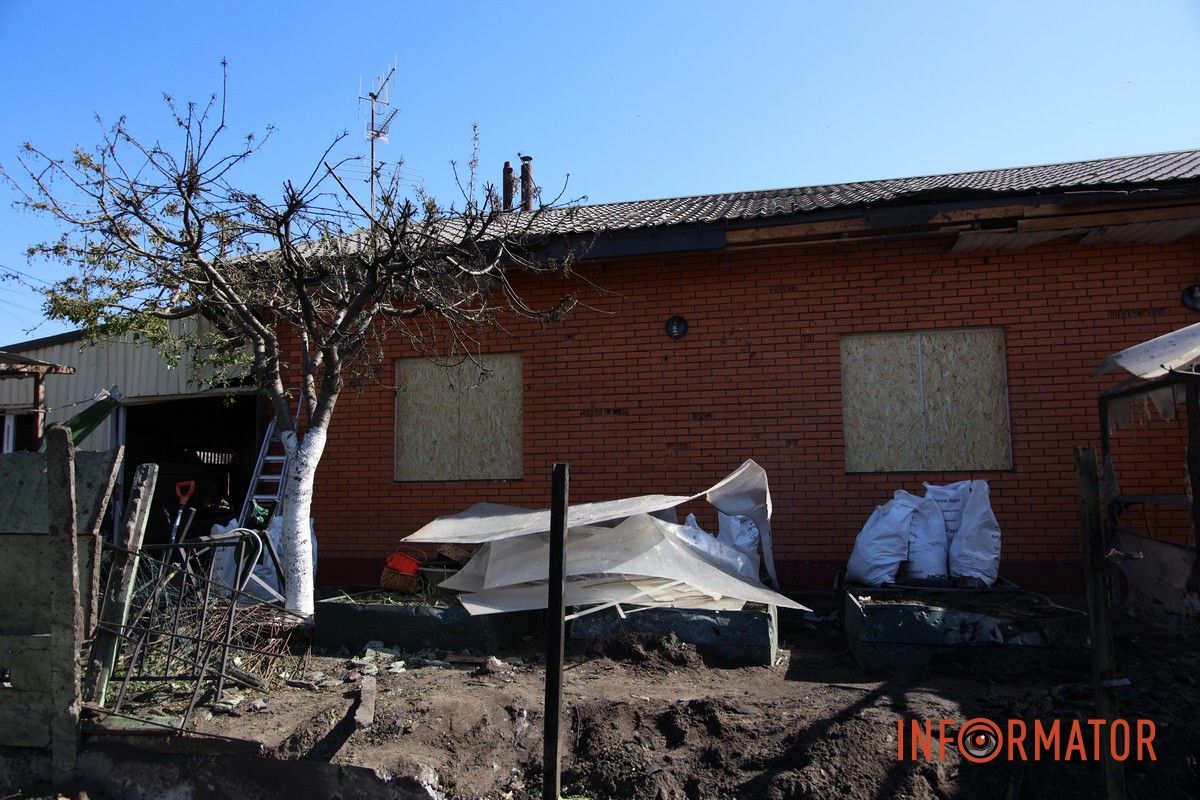 Удар «шахедом» по Дніпру: фоторепортаж Інформатора 35