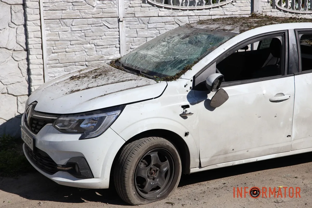 Удар «шахедом» по Дніпру: фоторепортаж Інформатора 48