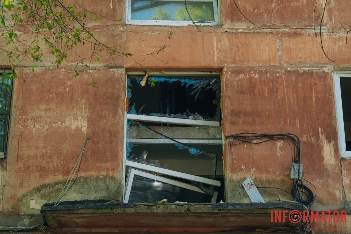 Там вибуховою хвилею вибито понад 130 вікон