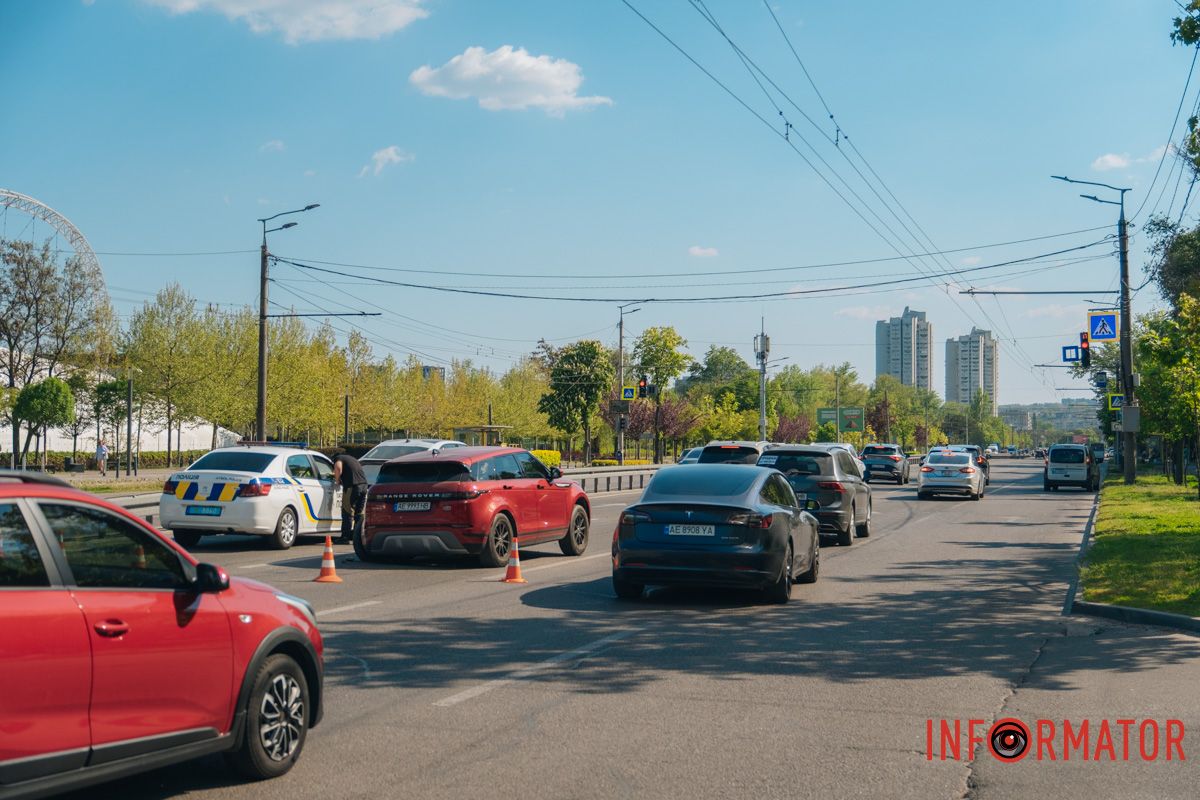 Затор через ДТП