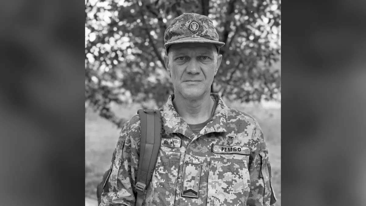На Запорожском направлении погиб 55-летний воин из Днепропетровской области Дмитрий Павличенко