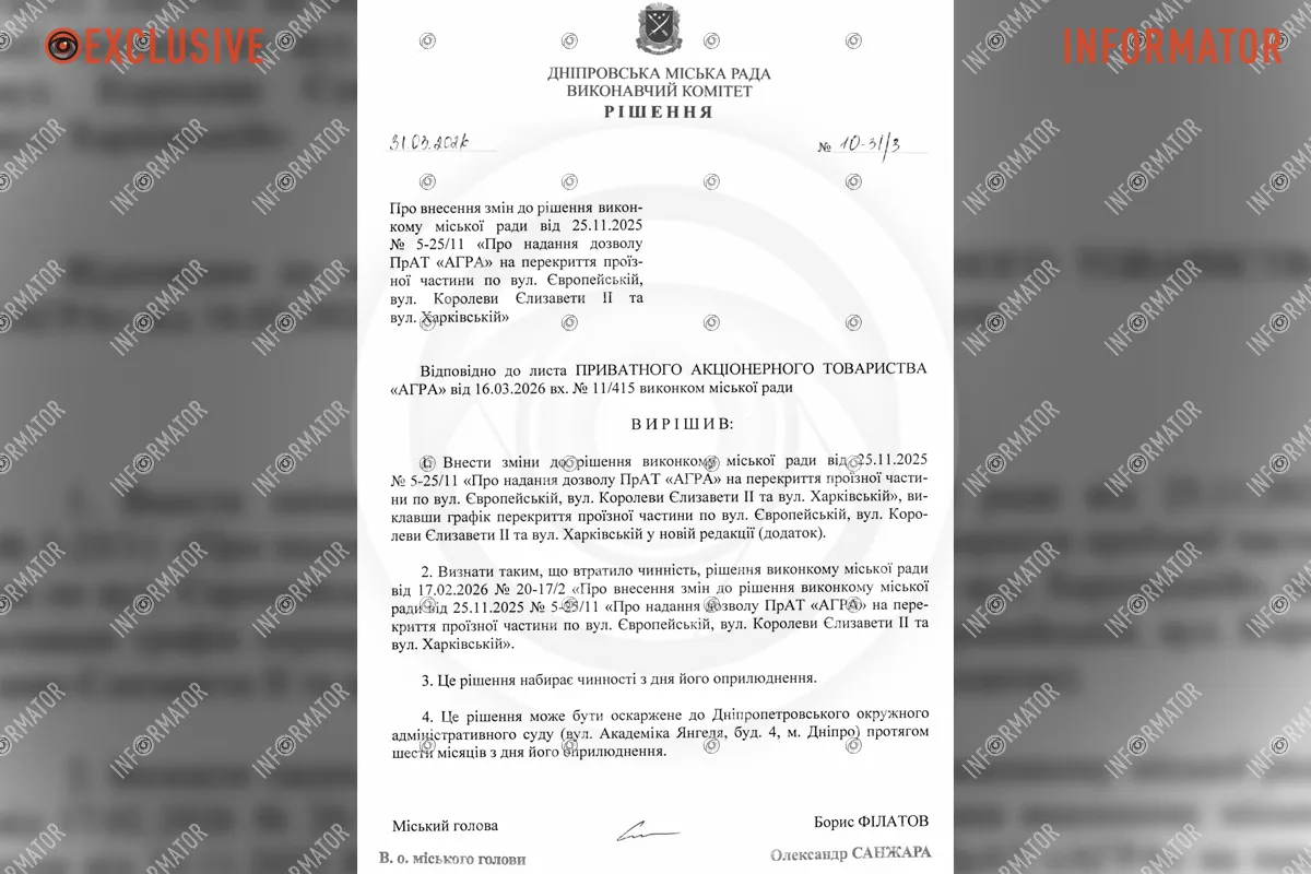 У Дніпрі перекрили дорогу біля Європейської площі: що відбувається 1