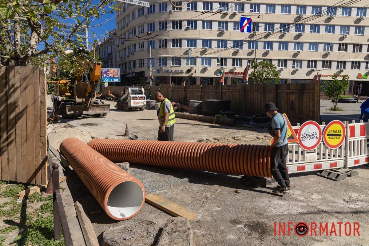 У Дніпрі перекрили дорогу біля Європейської площі: що відбувається 34